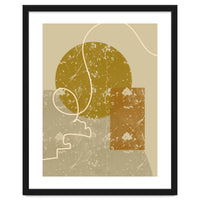 Geometric Composition with an Organic Touch