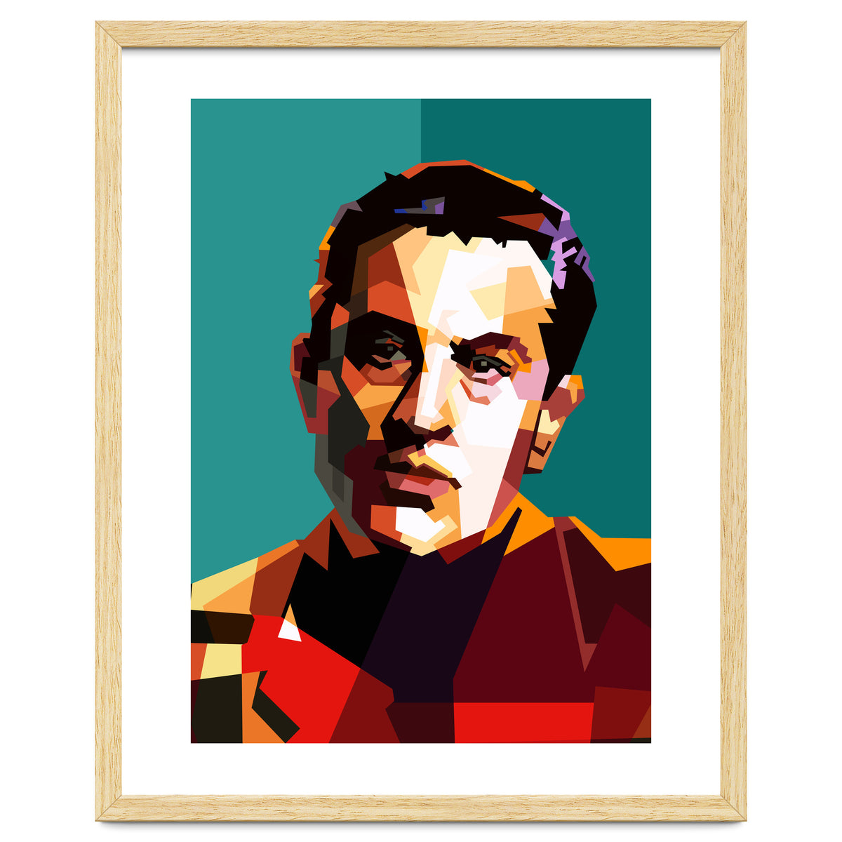 Robert De Niro The Godfather Pop Art WPAP