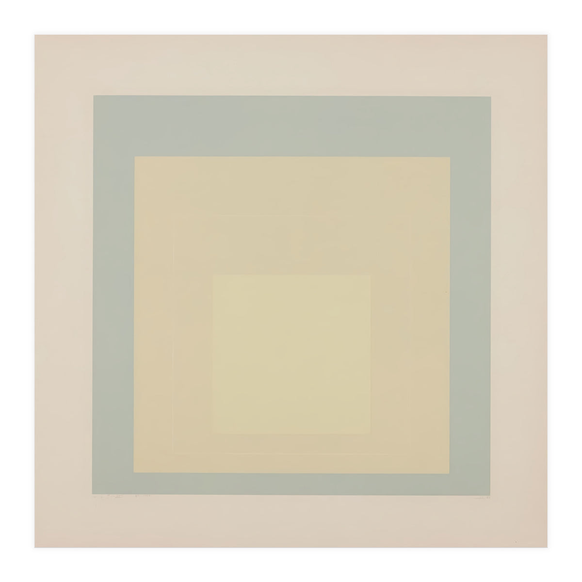 JOSEF ALBERS - HOMAGE TO THE SQUARE  (Print Only)