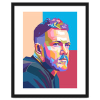 Dan Reynolds - Imagine Dragons pop art portrait
