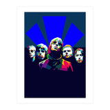 OASIS British Rock Band Art WPAP Trending Now (Print Only) thumbnail