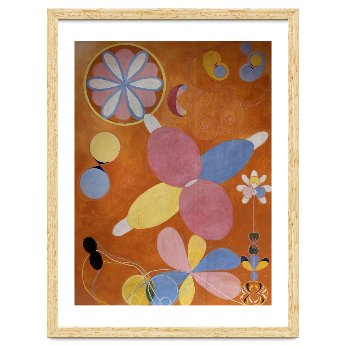 Hilma af Klint - The Ten Largest No 4 Youth Abstract Spiritual Art