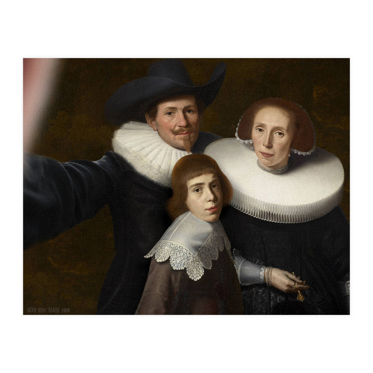 Dirck van Santvoort - Selfie (Print Only)