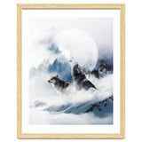 Winter Wolves, Wildlife Wolf Wild Dogs, Snow Full Moon Animals Photography Love Digital thumbnail