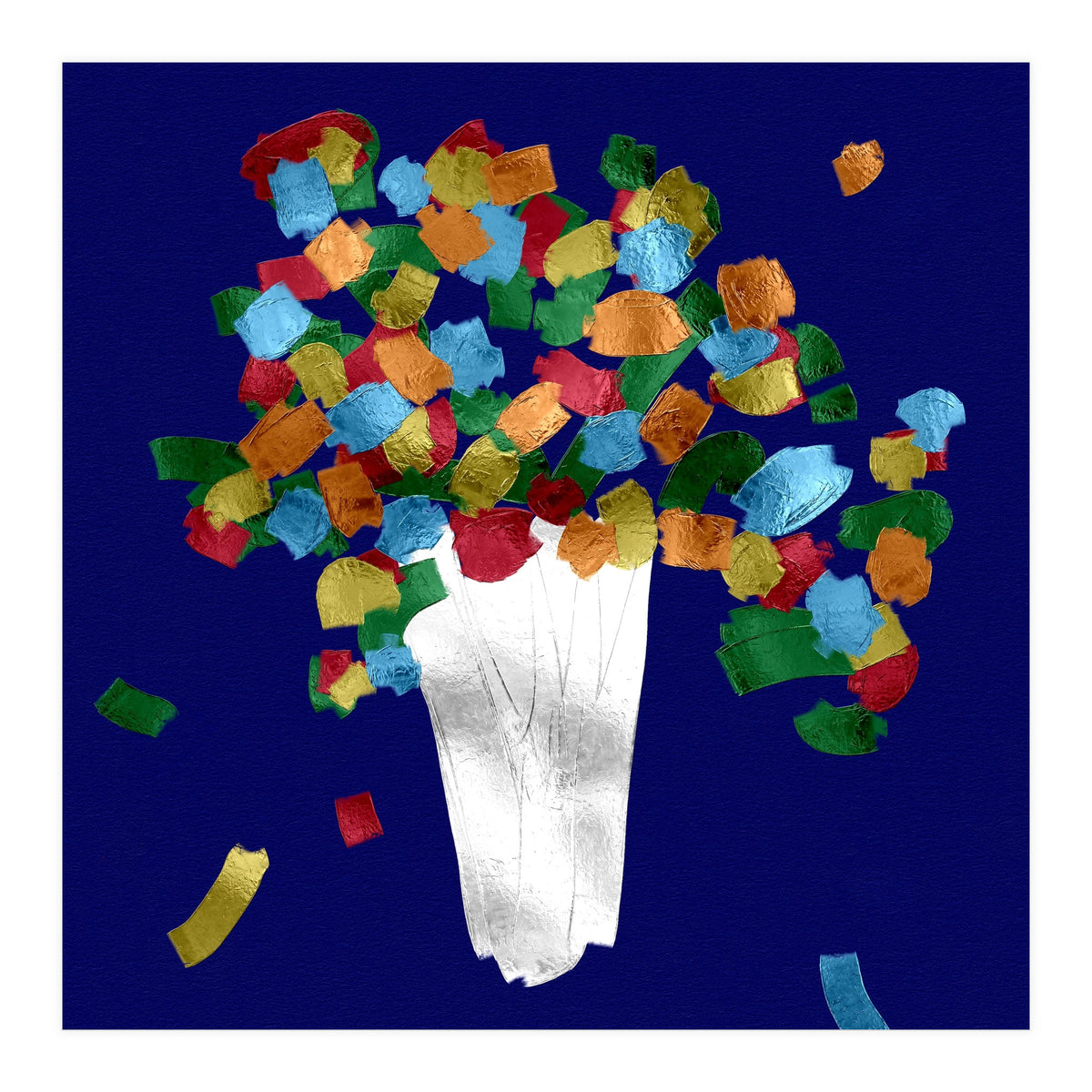 Abstract Flowers  (Print Only)