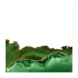 Green & Gold Agate Texture 30  (Print Only) thumbnail