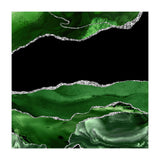 Green & Silver Agate Texture 02  (Print Only) thumbnail