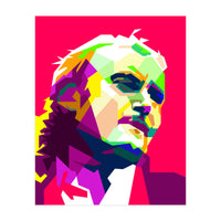 Phil Collins Pop Art WPAP (Print Only)