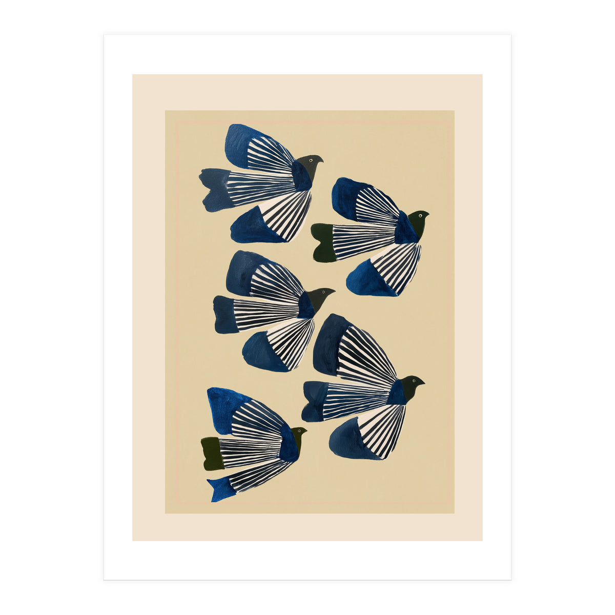 Birds In Flight (Print Only)