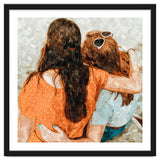 Soul Sisters | Modern Bohemian Friendship BFF Fashion | Friends Companion Summer Travel Painting thumbnail