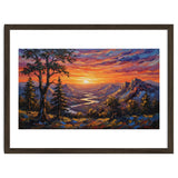 Sunset Over the Valley Peaks thumbnail