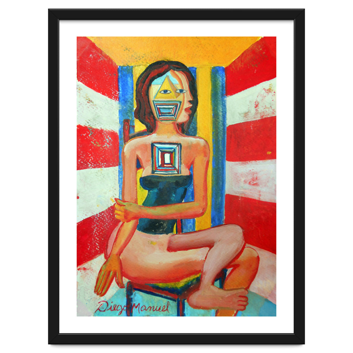 Mujer En La Silla 8