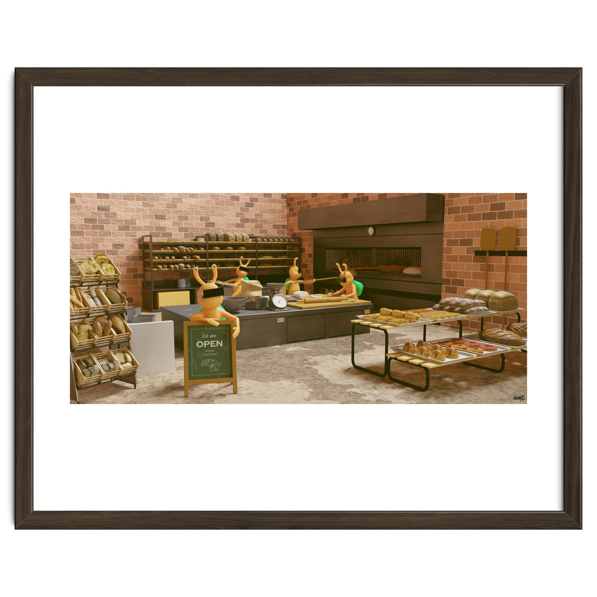 Bakery "Open Everyday" (Lwuba 033 Bakery 04)