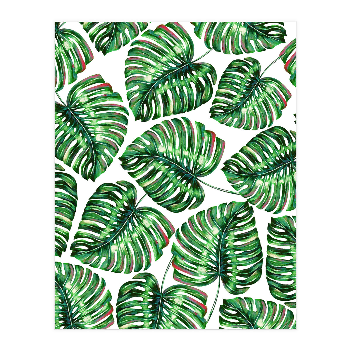 Tropical Greenery #society6 #decor #buyart (Print Only)
