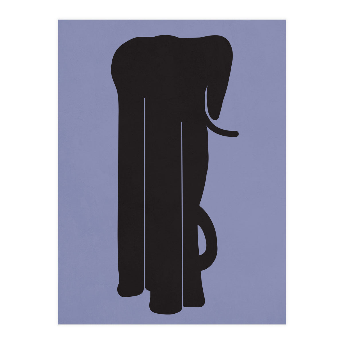 Minimal Elephant (Print Only)