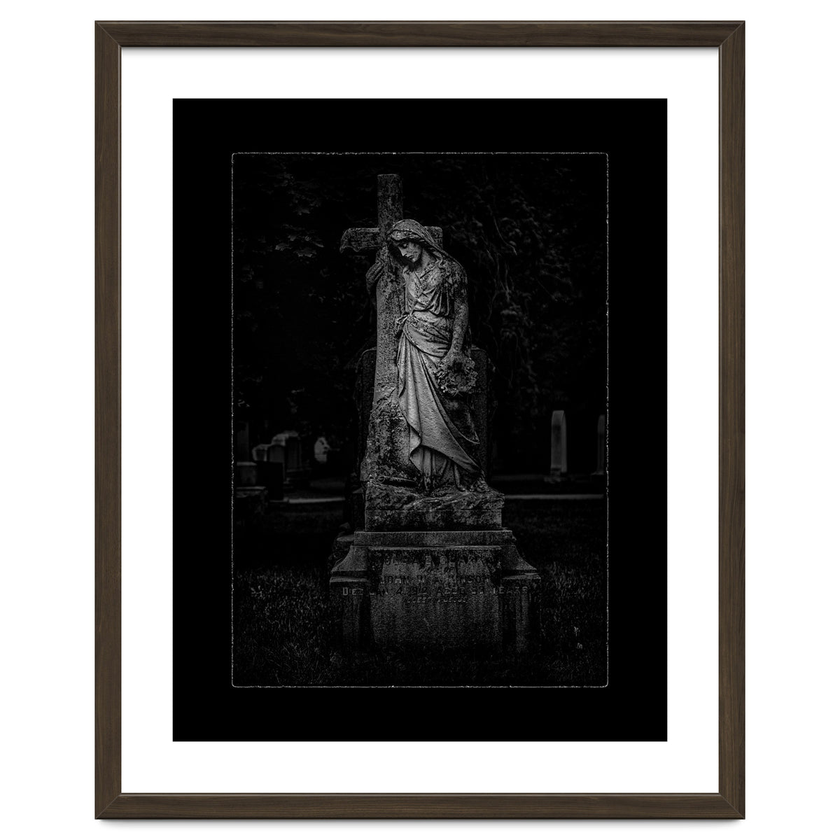 Tombstone Shadow No 34 with Border