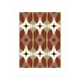 Umber Nouveau Tiles (Print Only) thumbnail