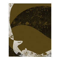 Black and White Rough Scratches (Print Only)