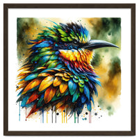 Vibrant Tropical Bird Portrait