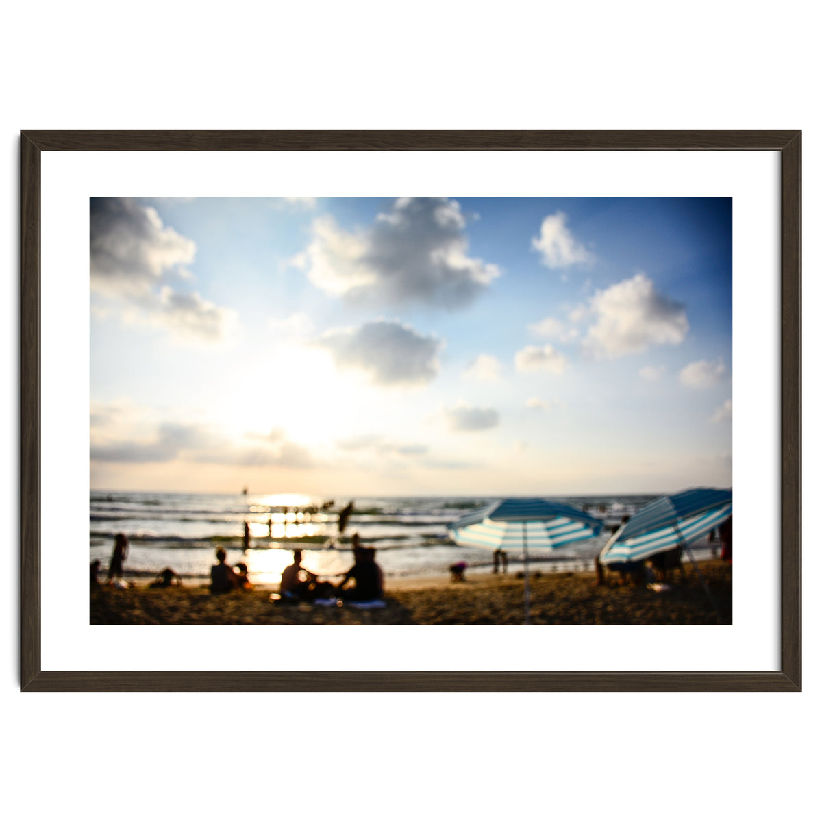 Late afternoon at the beach