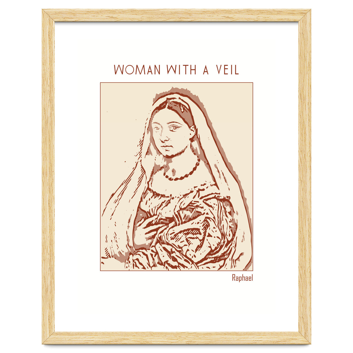 Woman With A Veil – Raphael