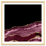 Burgundy & Gold Agate Texture 17 thumbnail