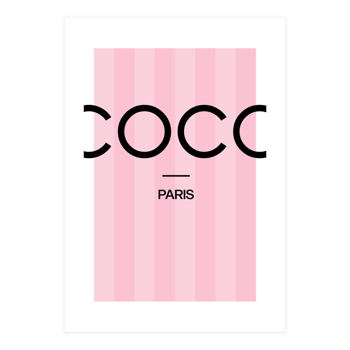 Paris Fashion Quote Art, Coco Chanel, Chic Decor (Print Only)