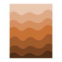 Brown gradient design  (Print Only)