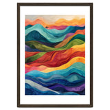 Abstract Rainbow Wave Landscape thumbnail