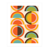 Bauhaus Geometric Rainbow (Print Only) thumbnail