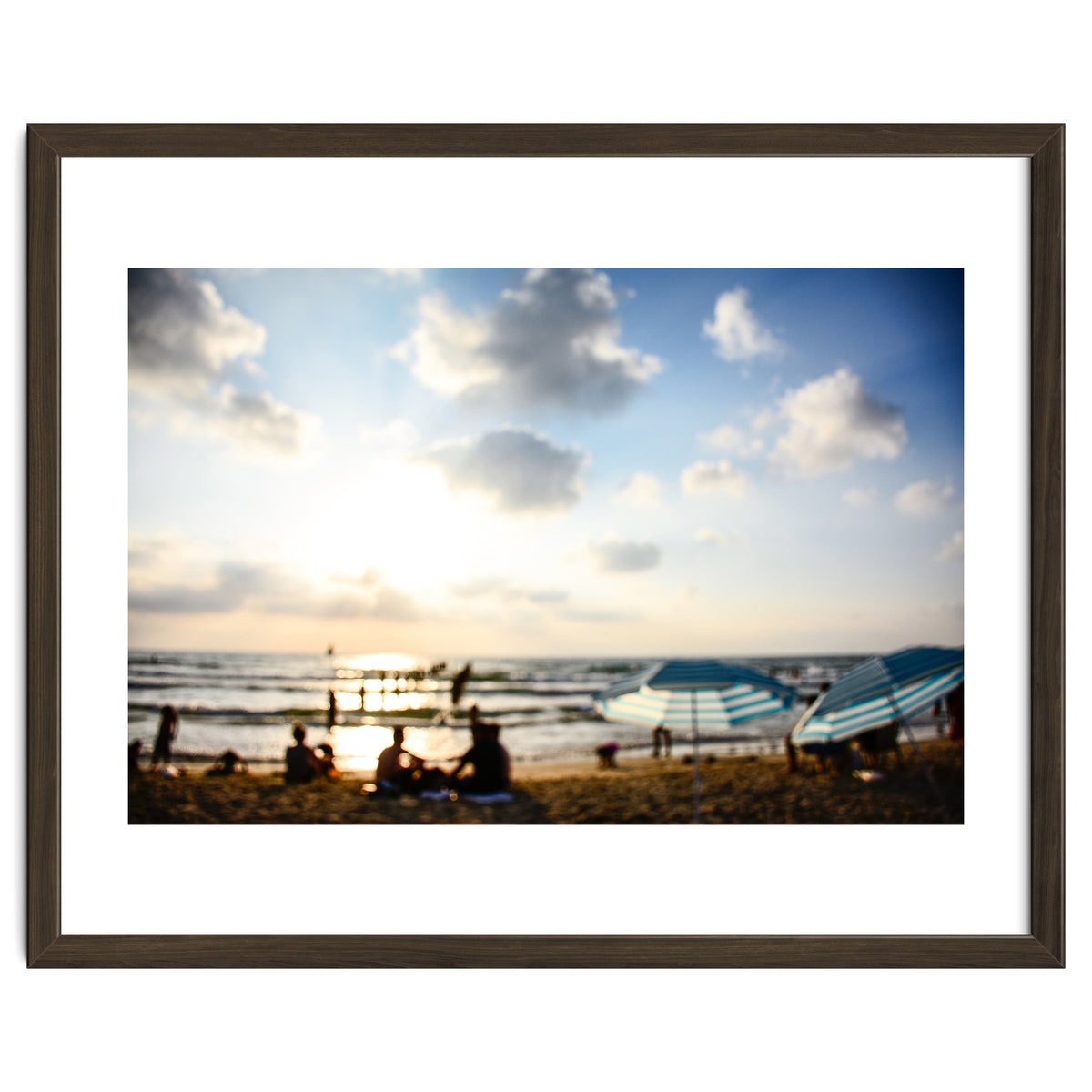 Late afternoon at the beach