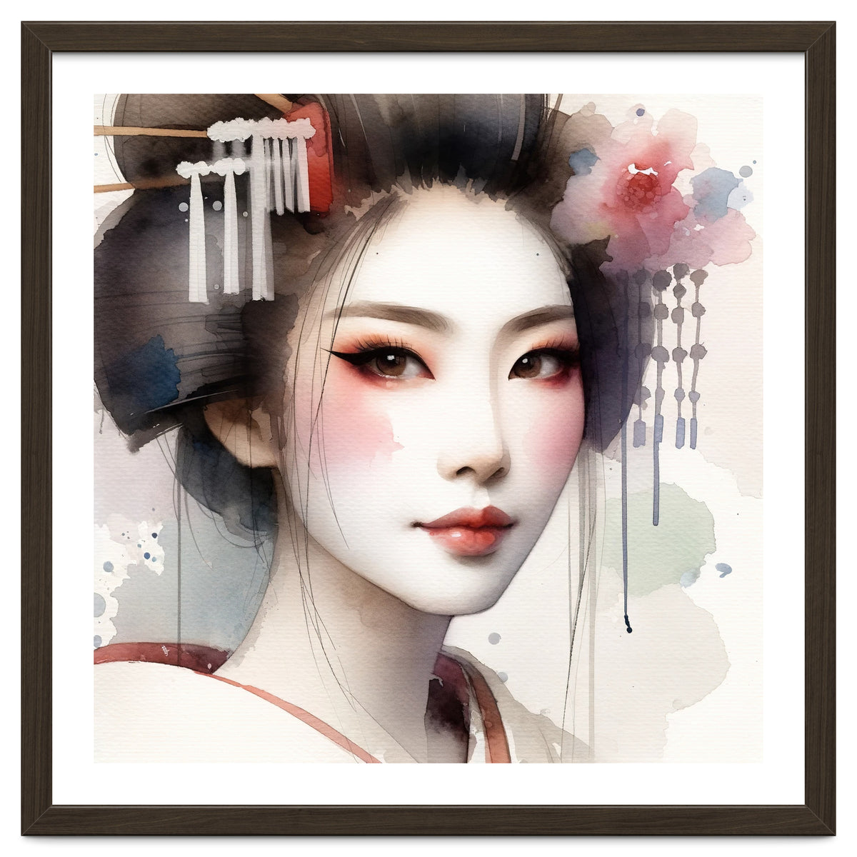 Rose Veil Modern Geisha