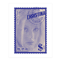 Christina Aguilera Stamps Art (Print Only)