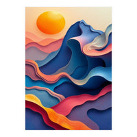 Sunset Over the Reef (Print Only)