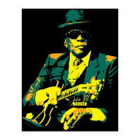 John Lee Hooker American Blues Guitarist (Print Only)