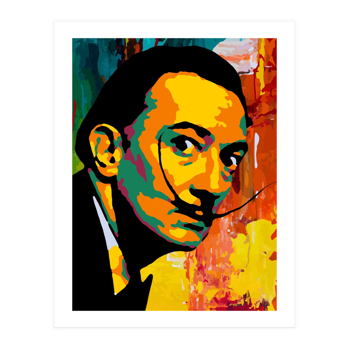 Salvador Dali Abstract 2 (Print Only)