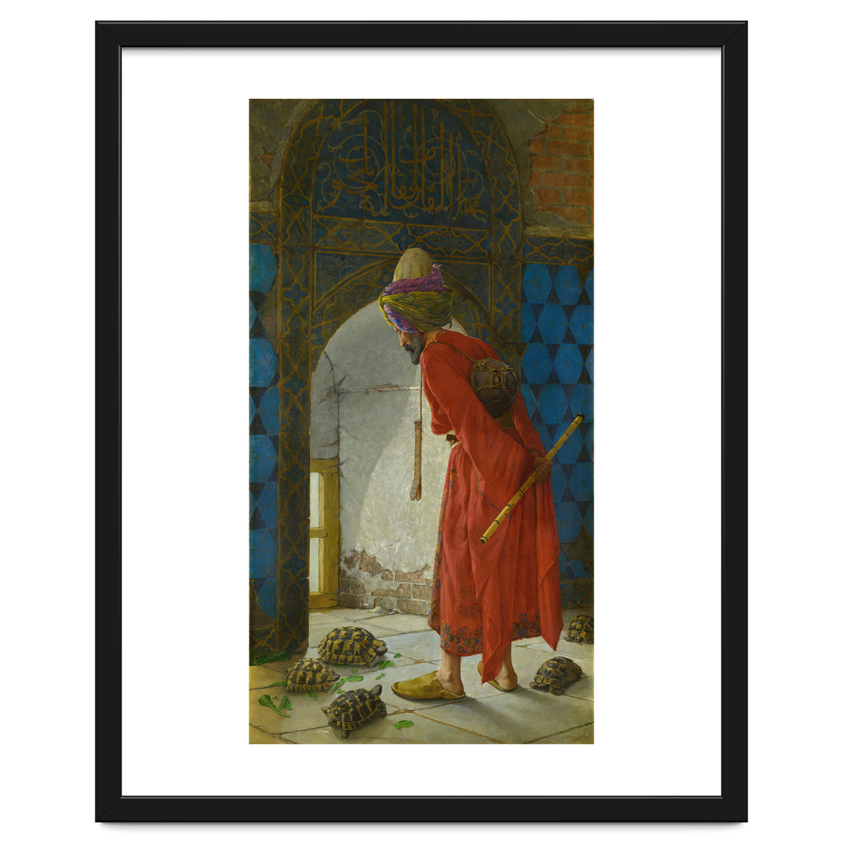 Osman Hamdi Bey – The Tortoise Trainer (1906) | Iconic Orientalist Art