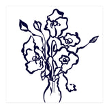 flowers line art (Print Only) thumbnail
