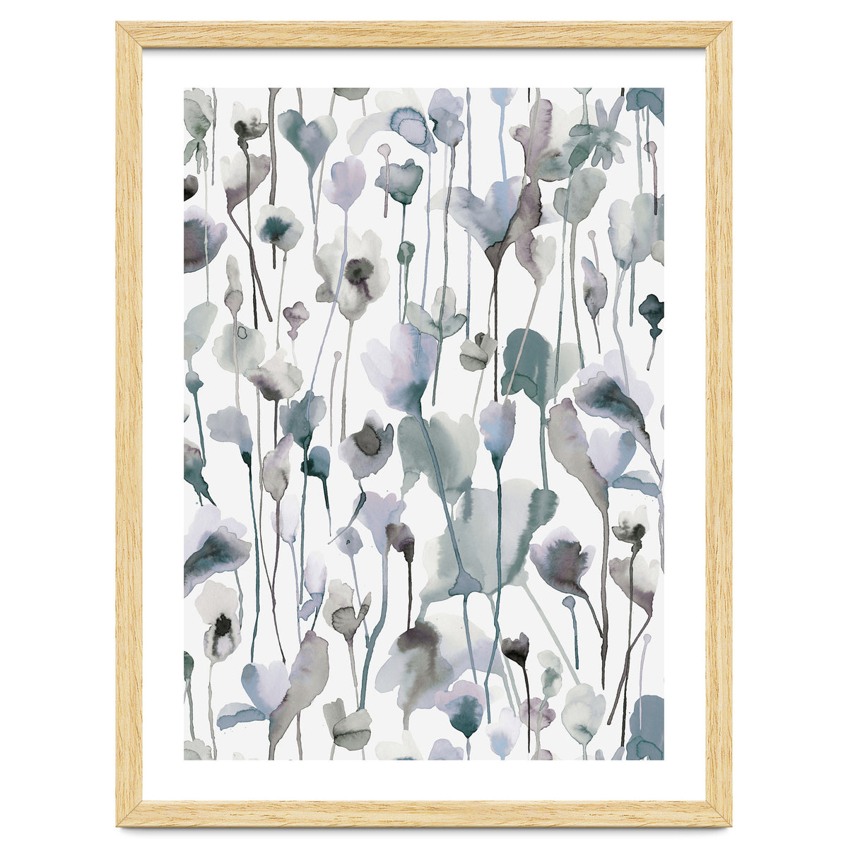 Watercolour Cozy Wild Flowers