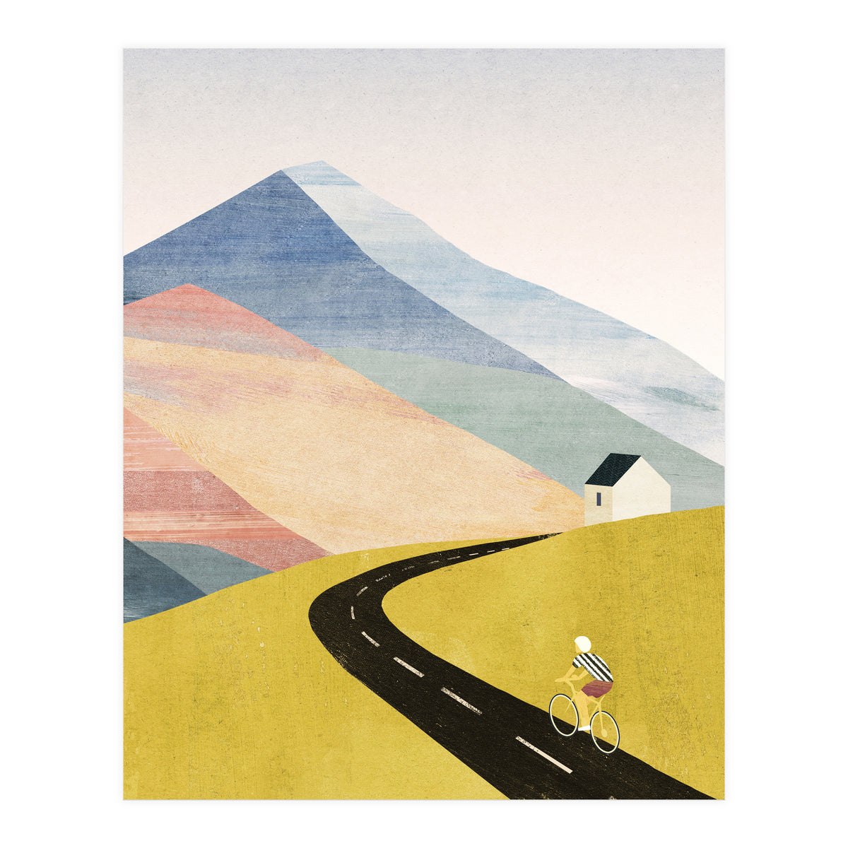 Cycling Home (Print Only)
