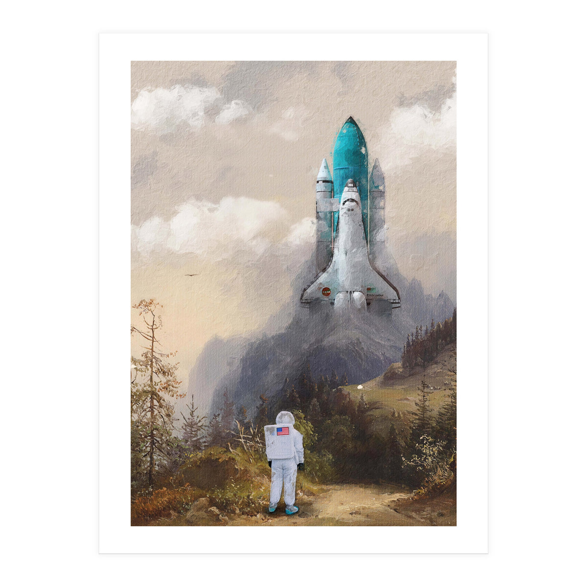 Missed The Shuttle (Print Only)
