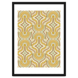 Ochre Retro Marbled Tiles thumbnail