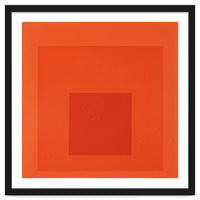 JOSEF ALBERS - HOMAGE TO THE SQUARE RED