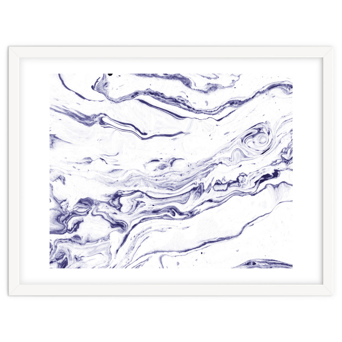 Navy Blue Marble #society6 #decor #marble