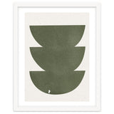 GREEN WATERCOLOR SHAPES NO.3 thumbnail