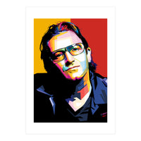 Bono U2 (Print Only)