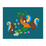 Friendly squirrels (Print Only) thumbnail