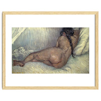 Dutch school. Naked woman. 1887. Oil on canvas (38 x 61 cm). Paris, private collection.