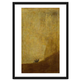Dog, half submerged. One of the " from the Quinta del Sordo, Goya's house.1819-1823. thumbnail