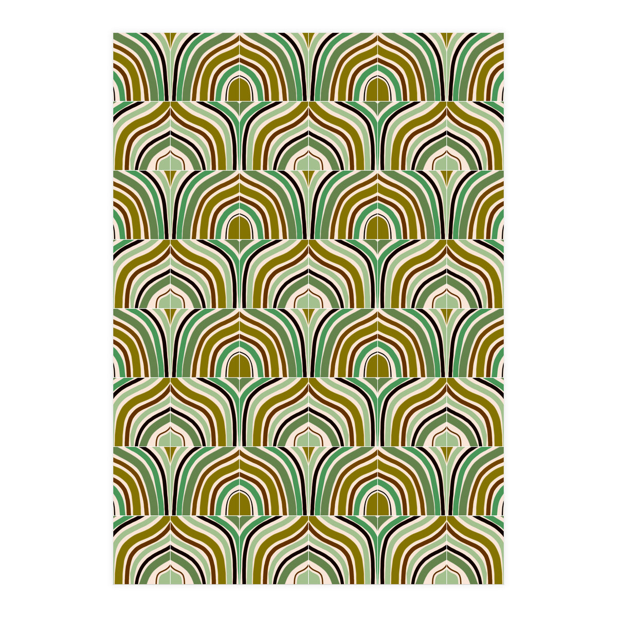 Jade Rainbow Tiles (Print Only)